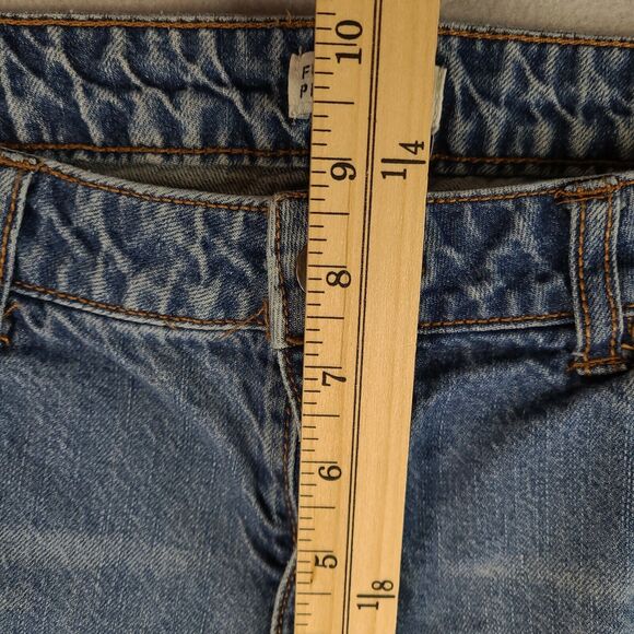 Forever 21 Premium Women's Jeans Size 27 (30x30)‎ Tapered Leg Distressed - Picture 7 of 9